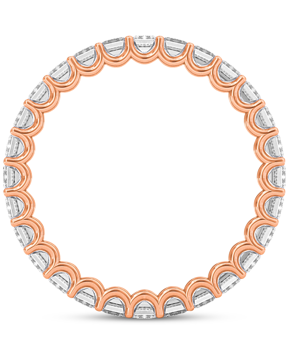 Diamond Emerald-Cut Eternity Band (2 ct. t.w.) in Platinum or 14k Gold