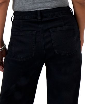 Petite High-Rise Wide-Leg Jeans