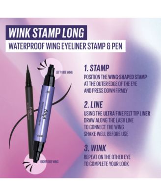 Wink Stamp Long Waterproof Wing Eyeliner Stamp & Pen