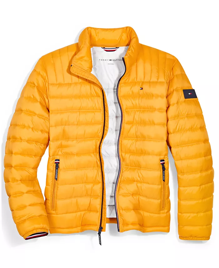 Men's Packable Quilted Puffer Jacket - thumbnail 3
