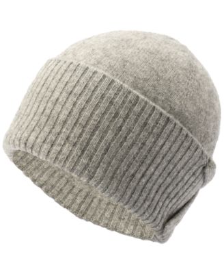 Women's Bow Ribbed-Cuff Knit Beanie