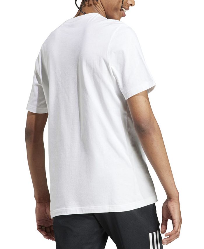adidas Men's Short Sleeve Crewneck Logo Graphic T-Shirt - Macy's