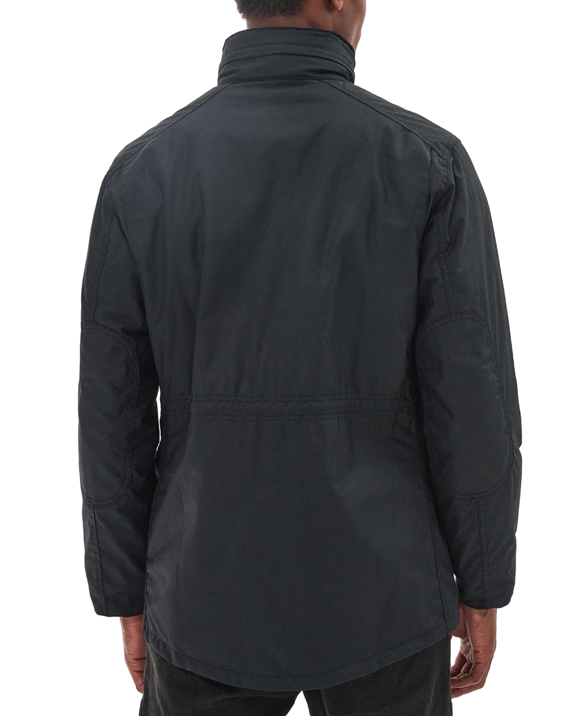 Shop Barbour Men's Sapper Wax Jacket In Black