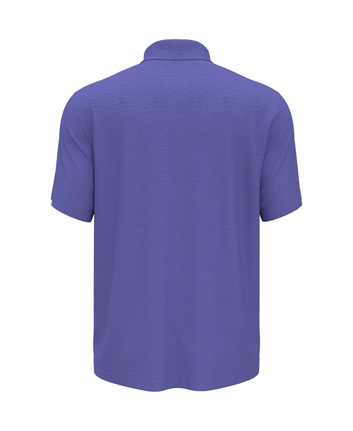 PGA TOUR Big Boys Short Sleeve Chest Stripe Print Polo Shirt - Macy's