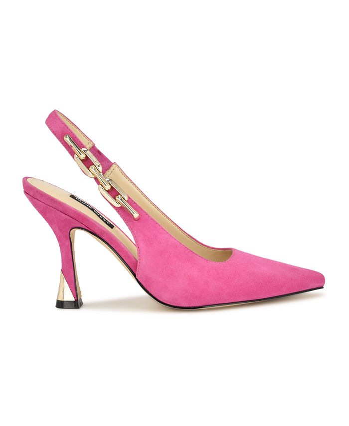 Nine West Women's Veroni Stiletto Slingback Dress Pumps - Macy's
