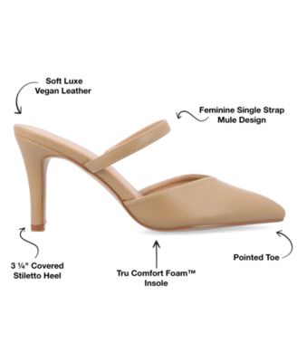 Women's Yvon Pointed Toe Slip On Pumps