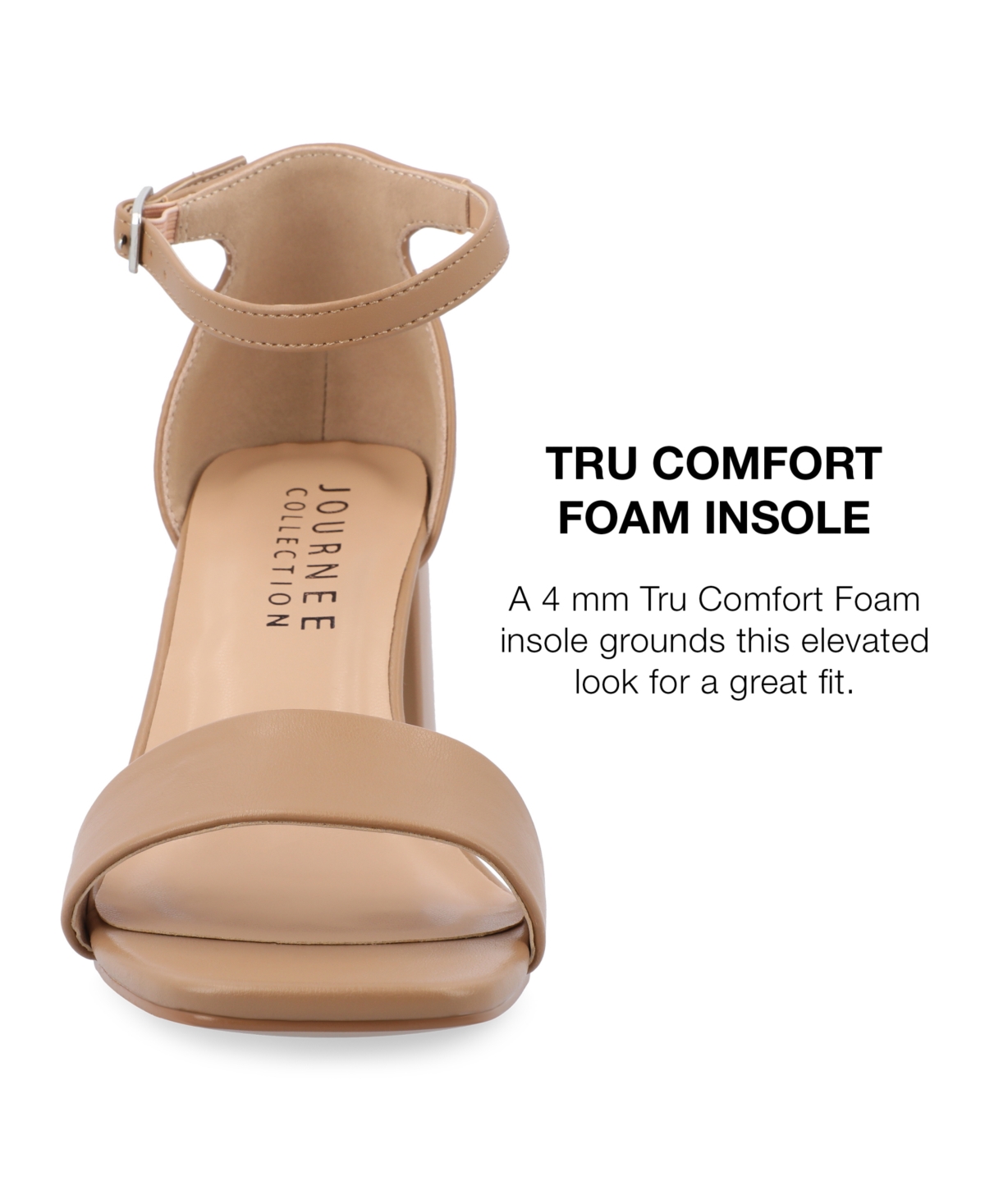 Journee Collection Collection Women's Wide Width Supernatural Tru Comfort Foam Valenncia Pumps Warm Shades In Brown