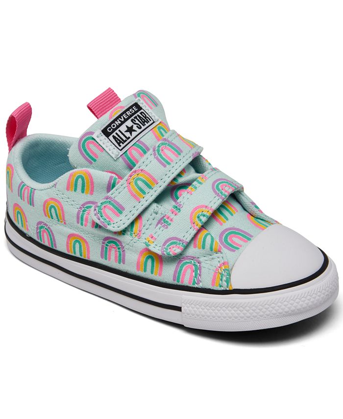 Converse Toddler Girls Chuck Taylor All Star Rave Easy-On Adjustable Strap  Casual Sneakers from Finish Line Macy's