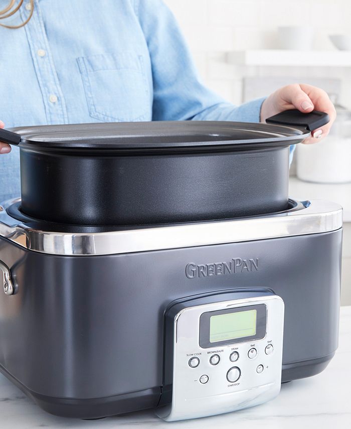 GreenPan Elite 18.9" Slow Cooker Macy's