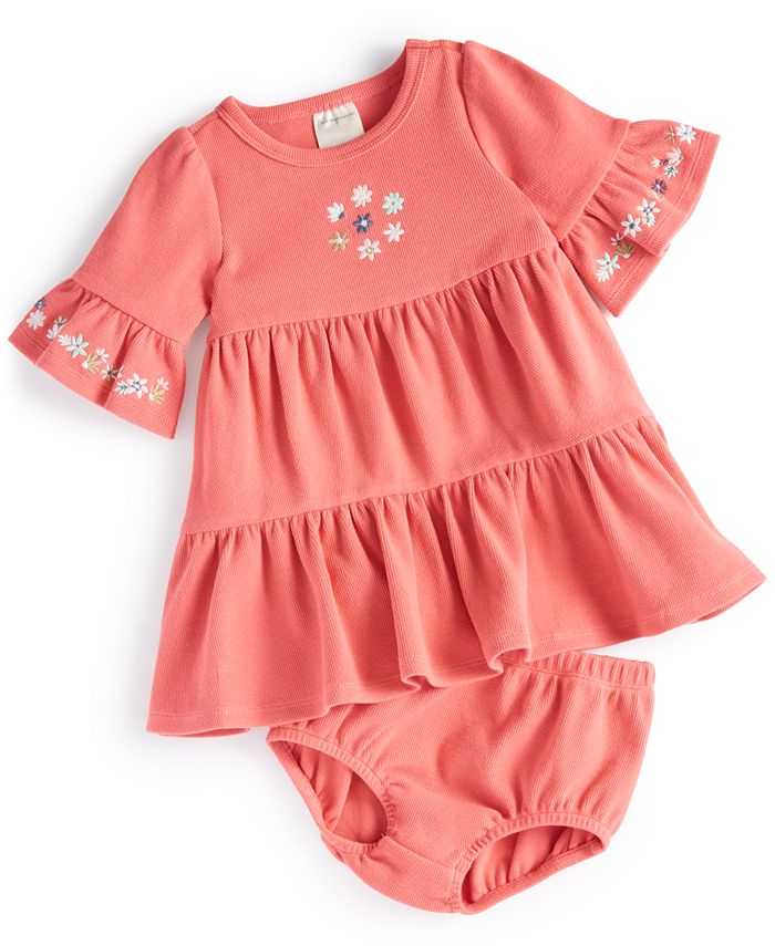 First Impressions Baby Girls Garden Burst Dress, Created for Macy's - Macy's