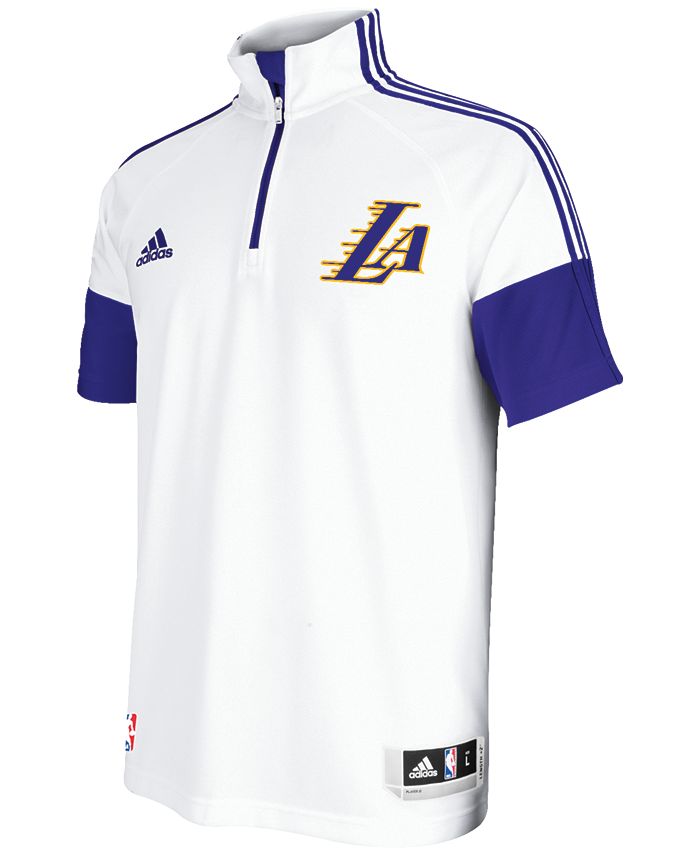 adidas Men's Los Angeles Lakers Game Time Shooting Shirt - Macy's