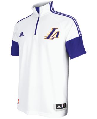 adidas Men's Los Angeles Lakers Game Time Shooting Shirt