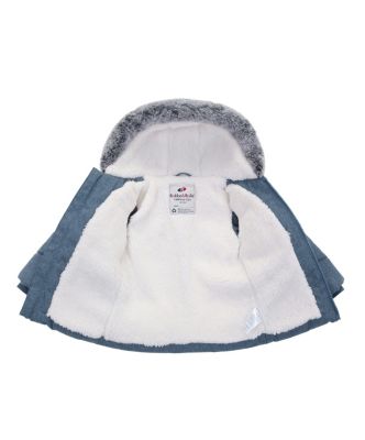 Baby Boys Sherpa Lined Puffer Jacket Winter Coat