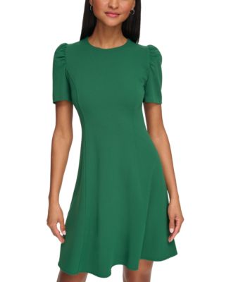KARL LAGERFELD PARIS - Women's Princess Seam Fit & Flare Dress