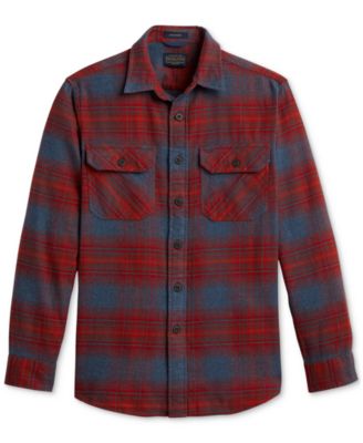 Pendleton - Men's Burnside Plaid Button-Down Flannel Shirt