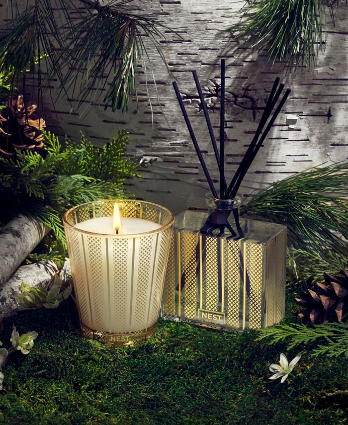 NEST New York 2Pc. Birchwood Pine Candle & Reed Diffuser Gift Set Macy's
