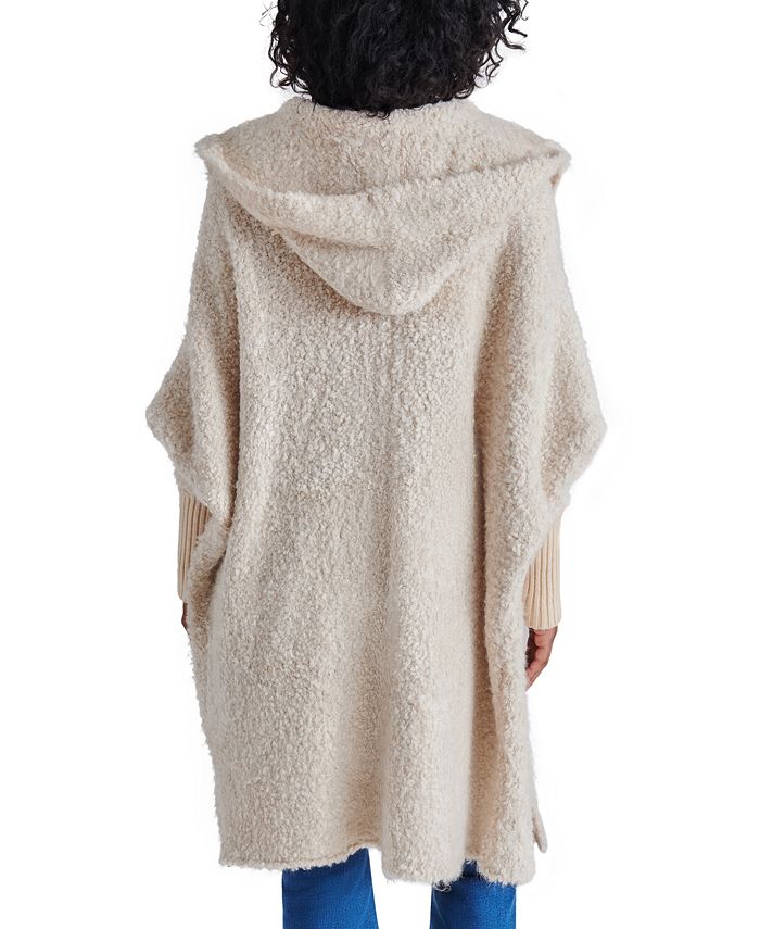 Steve Madden Women's Delsey Cozy Hooded Cardigan Macy's