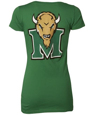 MYU Apparel Women's Short-Sleeve Marshall Thundering Herd V-Neck T-Shirt