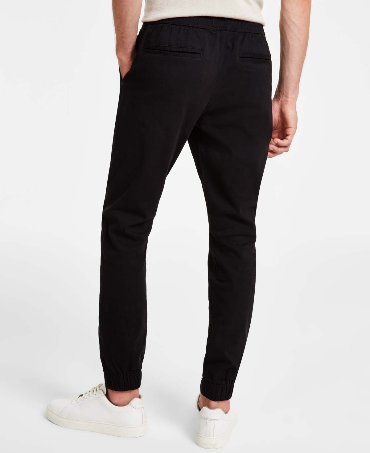 And Now This Men's Brushed Twill Jogger Pants