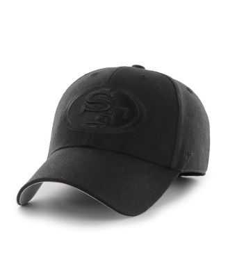 Men's Black San Francisco 49ers Tonal MVP Adjustable Hat