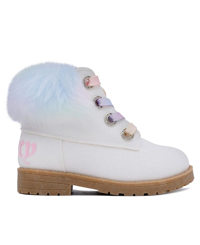 Juicy Couture Toddler Girls El Cajon Faux Fur Cuff Boots Macy's