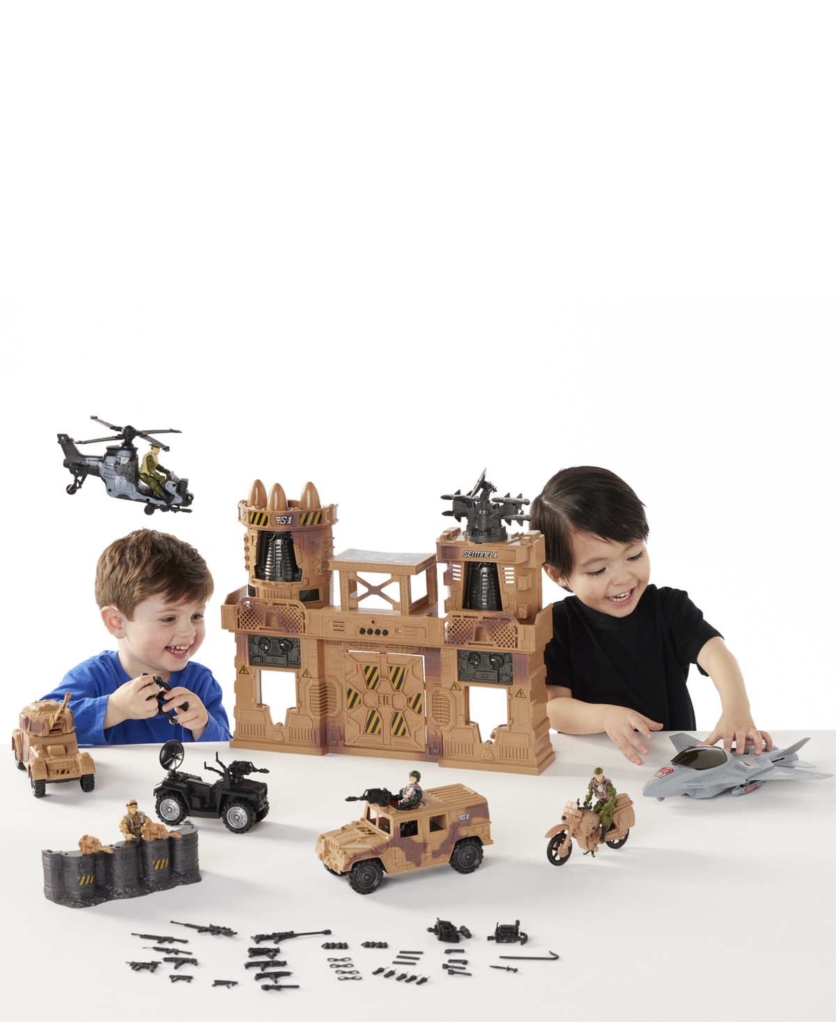 Shop True Heroes Deluxe Military-inspired Base Playset, Created For You By Toys R Us In Multi
