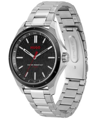 Men's Complete Quartz Stainless Steel Watch 42mm