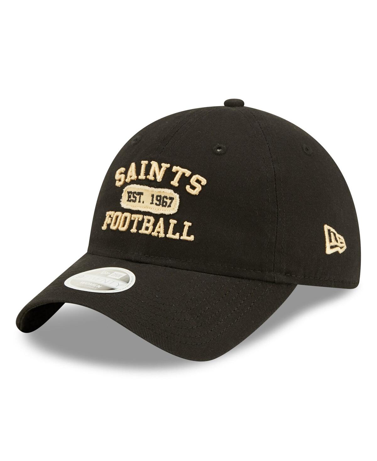 Shop New Era Women's  Black New Orleans Saints Formed 9twenty Adjustable Hat