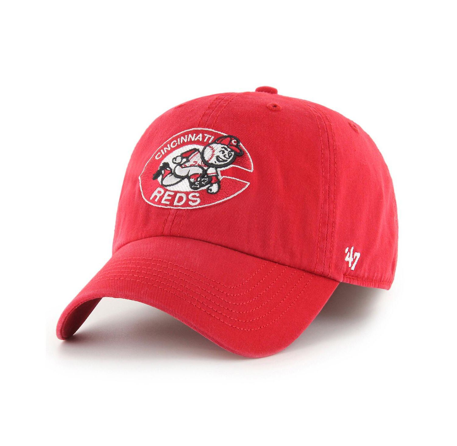 Men's Red Cincinnati Reds Cooperstown Collection Franchise Fitted Hat