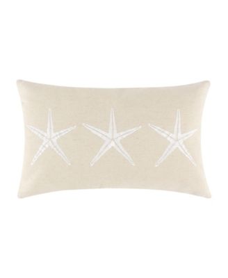 Atlantis Embellished Decorative Pillow Set, 12" x 20" & 18" x 18"