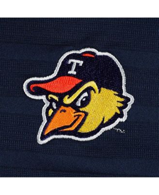 Men's Navy Toledo Mud Hens Textured Solid Polo Shirt