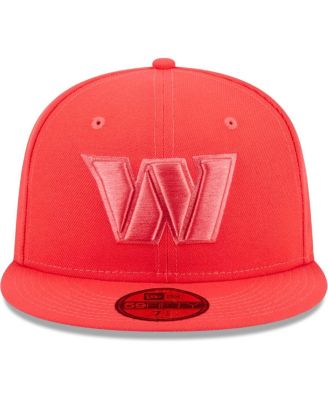 Men's Red Washington Commanders Color Pack Brights 59FIFTY Fitted Hat