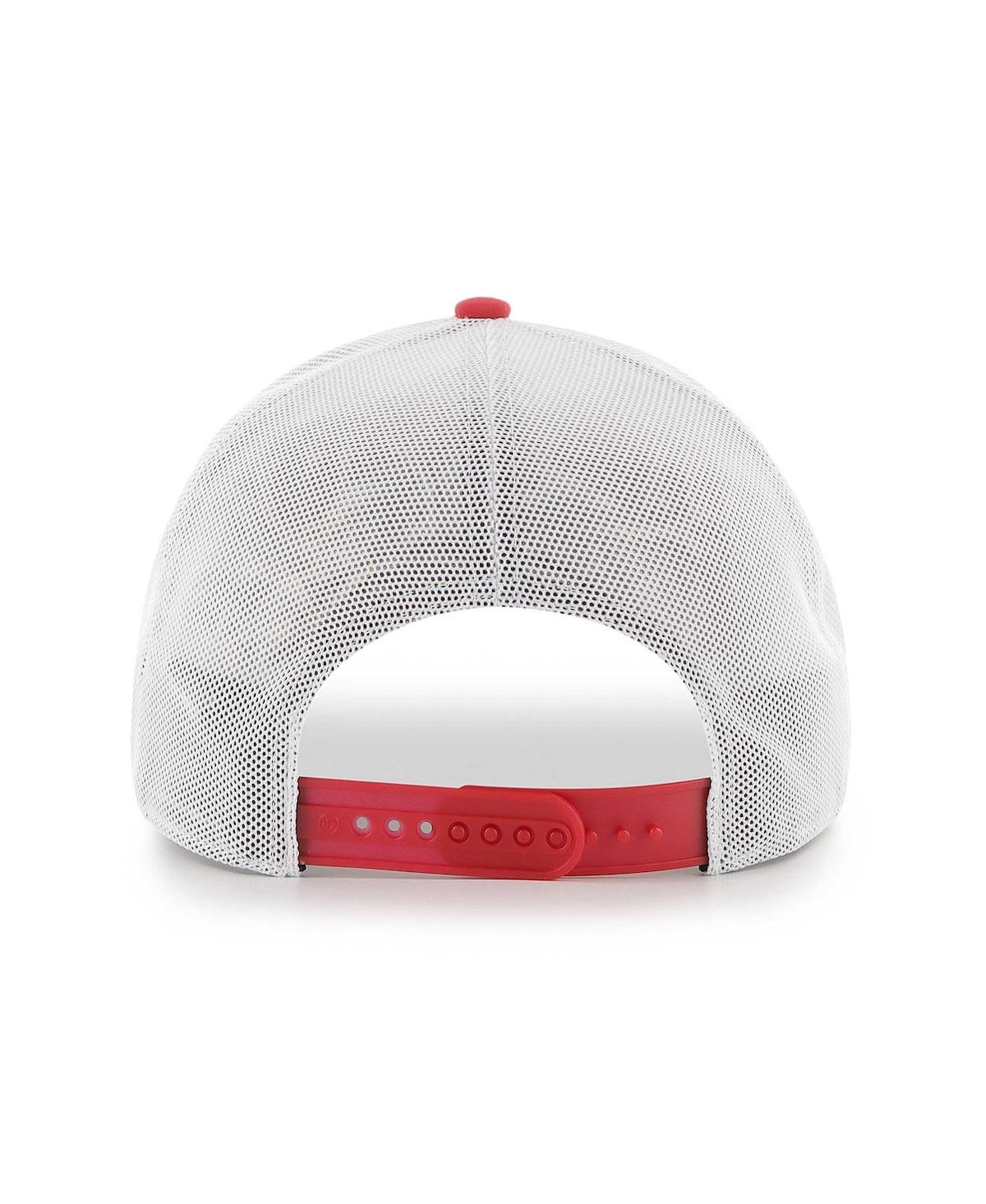 Men's '47 BrandOhio State Buckeyes Bonita Brrr Hitch Adjustable Hat - Scarlet