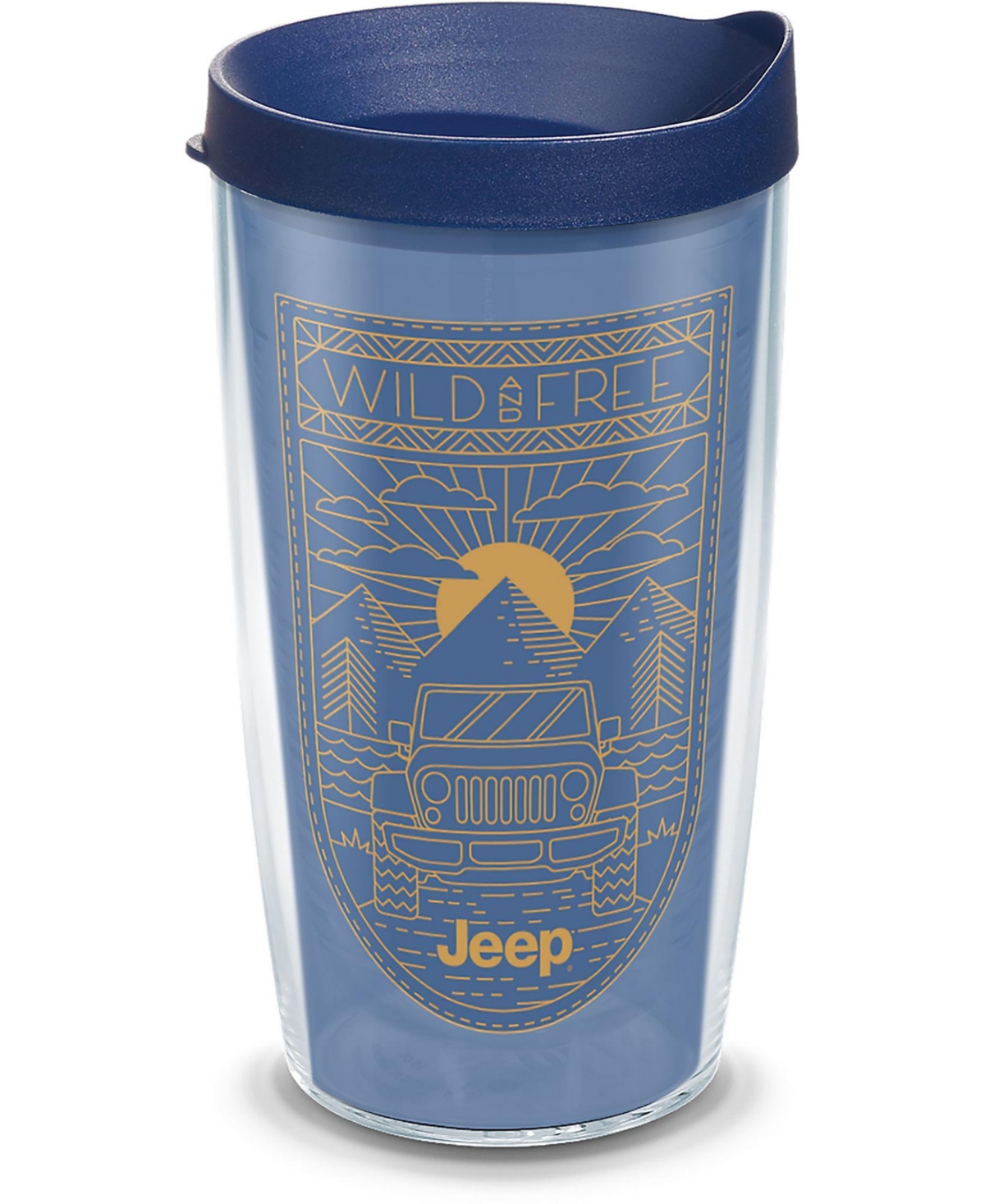 Tervis Tumbler Tervis Jeep Wild And Free Made In Usa Double Walled Insulated Tumbler Travel Cup Keeps Drinks Cold & In Open Miscellaneous