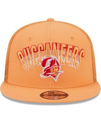 New Era Men's Orange Tampa Bay Buccaneers Historic Grade Trucker 9FIFTY ...