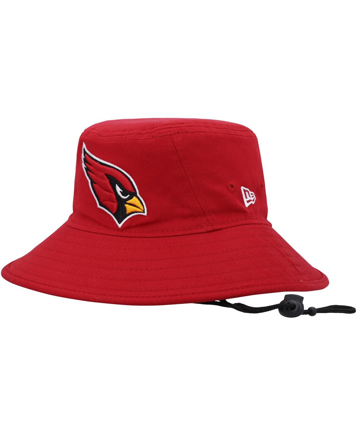 New Era Men's  Cardinal Arizona Cardinals Main Bucket Hat