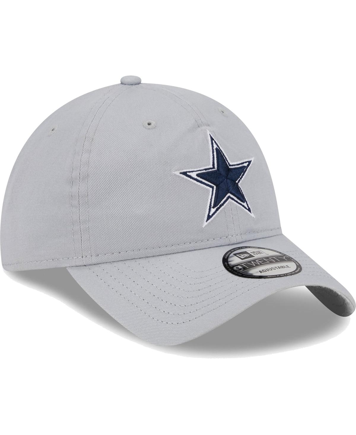 Men's New EraDallas Cowboys Main Core Classic 2.0 9TWENTY Adjustable Hat - Gray