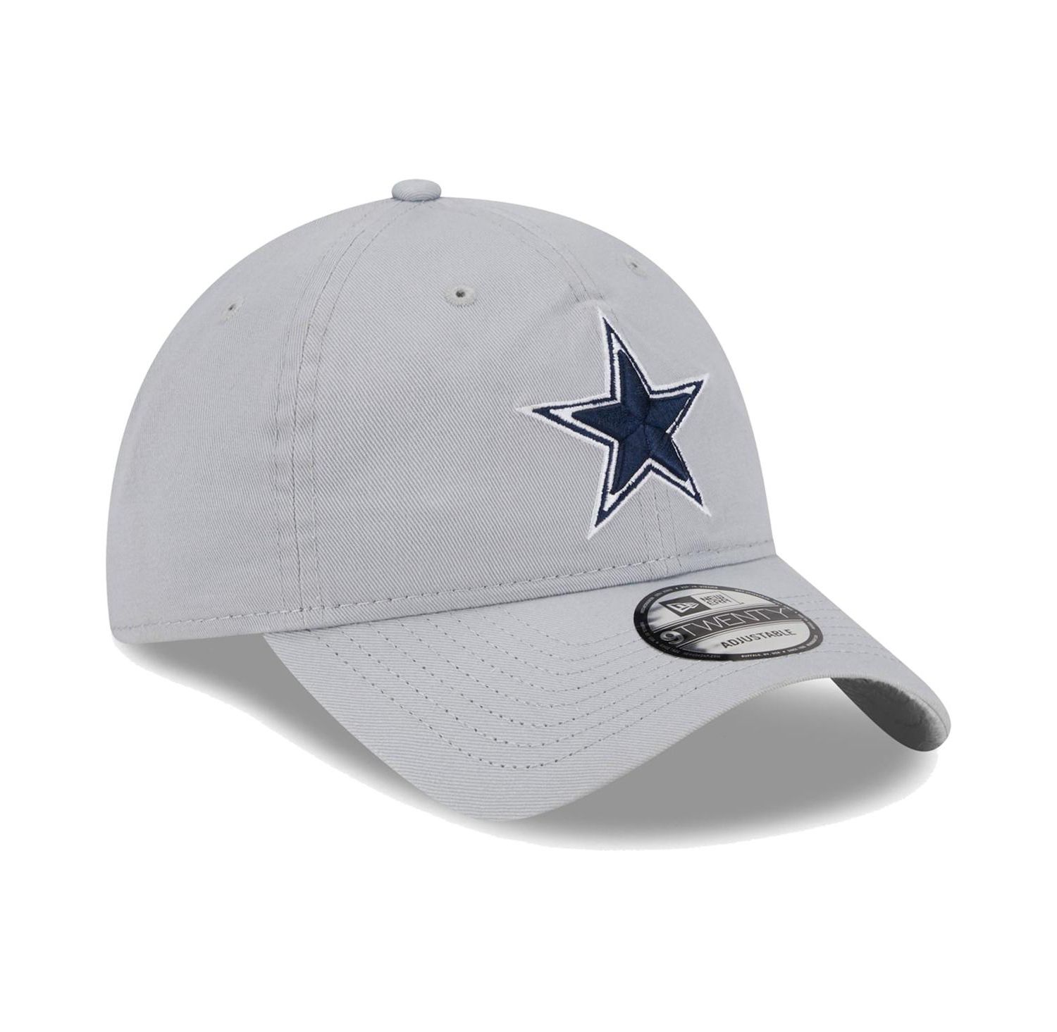 Men's Gray Dallas Cowboys Main Core Classic 2.0 9TWENTY Adjustable Hat