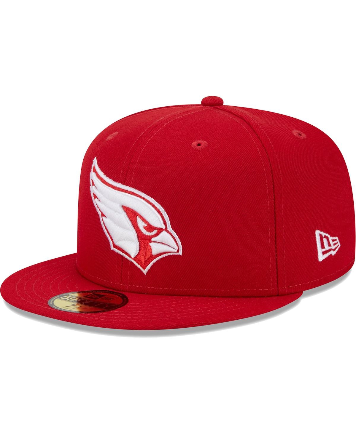 New Era Men's  Scarlet Arizona Cardinals 2006 Inaugural Season Main Patch 59fifty Fitted Hat In Scarlet