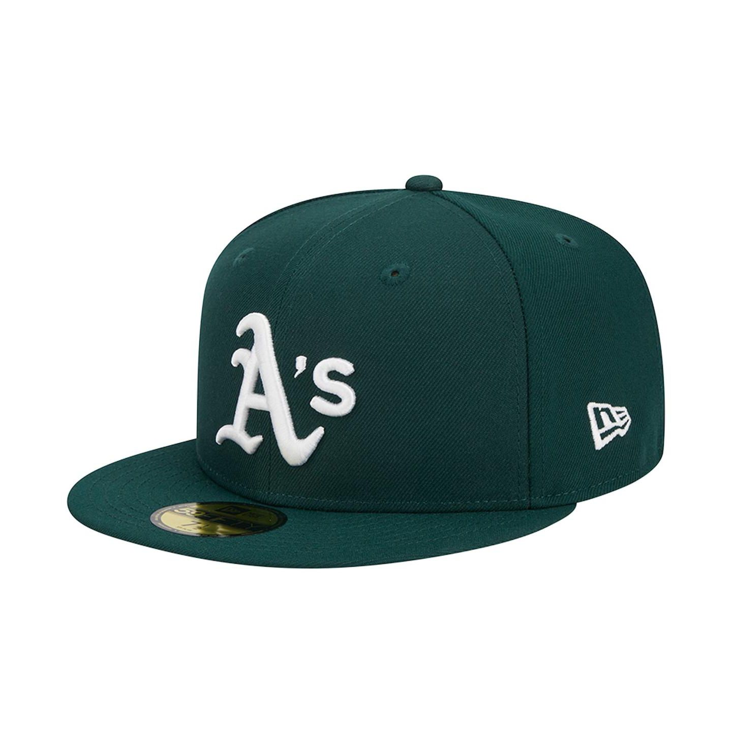 Мужская кепка New Era Green Oakland Athletics 1989 World Series Team Color 59FIFTY Fitted Hat — фото 4