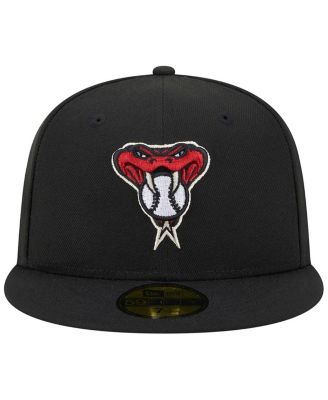 Men's Black Arizona Diamondbacks Alternate Logo 2001 World Series Team Color 59FIFTY Fitted Hat