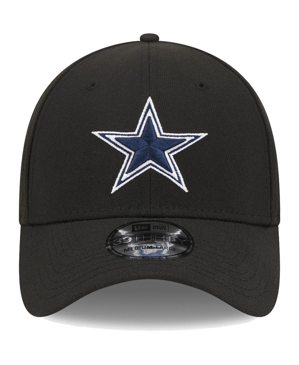 Men's New EraDallas Cowboys Main 39THIRTY Flex Hat - Black
