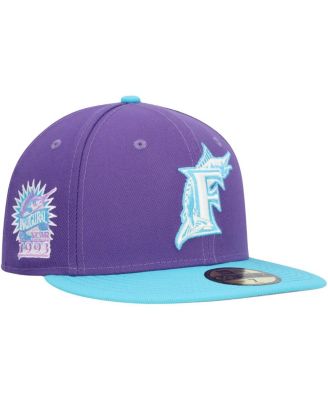 New Era Purple Florida Marlins Vice 59FIFTY Fitted Hat