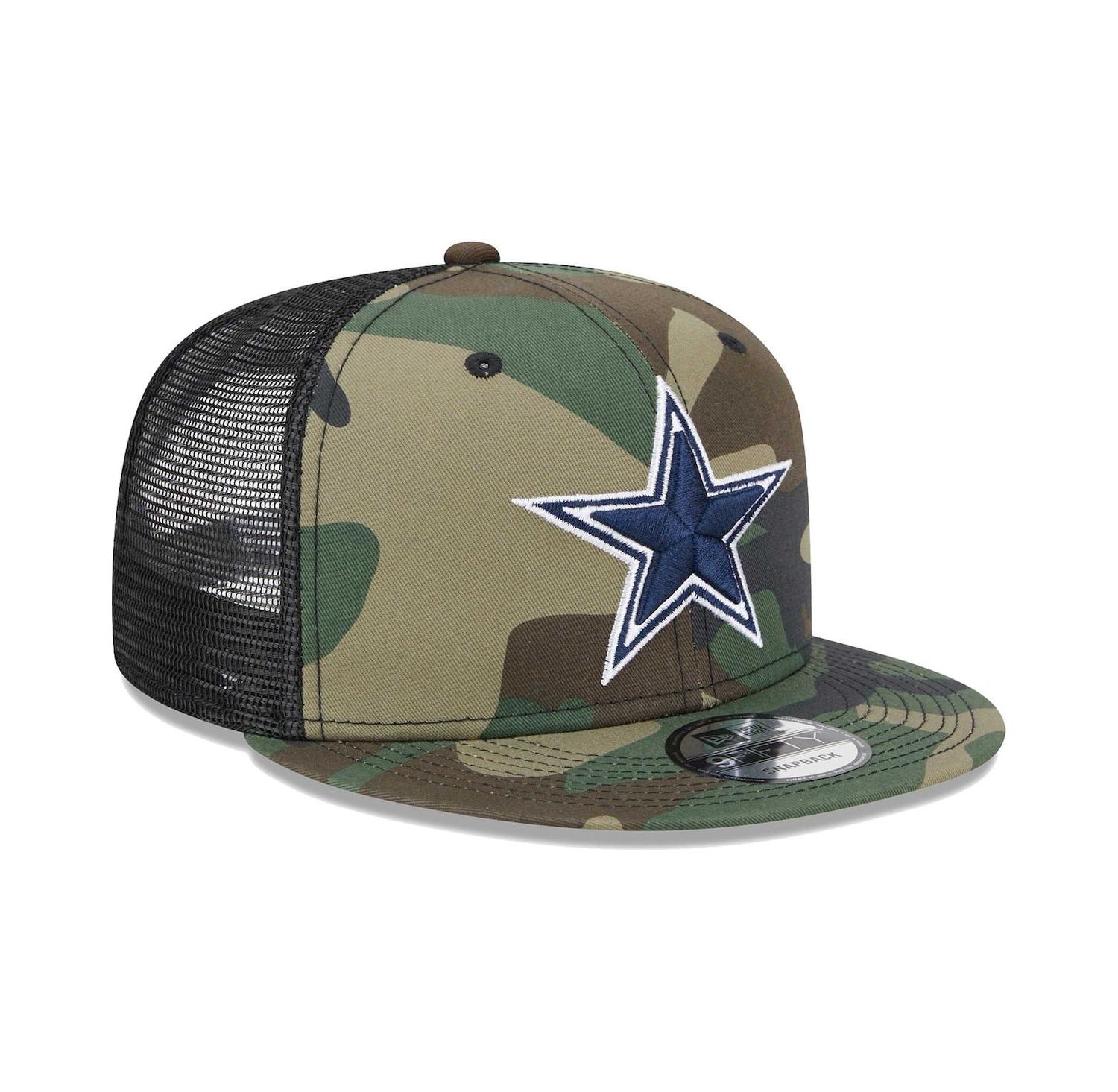 Men's Camo Dallas Cowboys Main Trucker 9FIFTY Snapback Hat