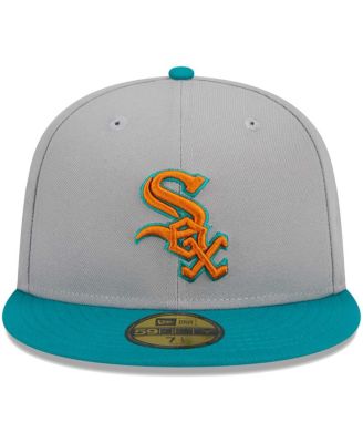 Men's Gray, Teal Chicago White Sox 59FIFTY Fitted Hat
