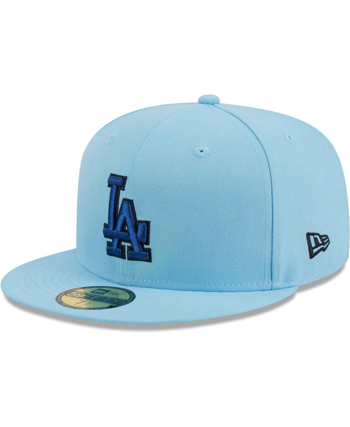 Men's New EraLos Angeles Dodgers 59FIFTY Fitted Hat - Light Blue