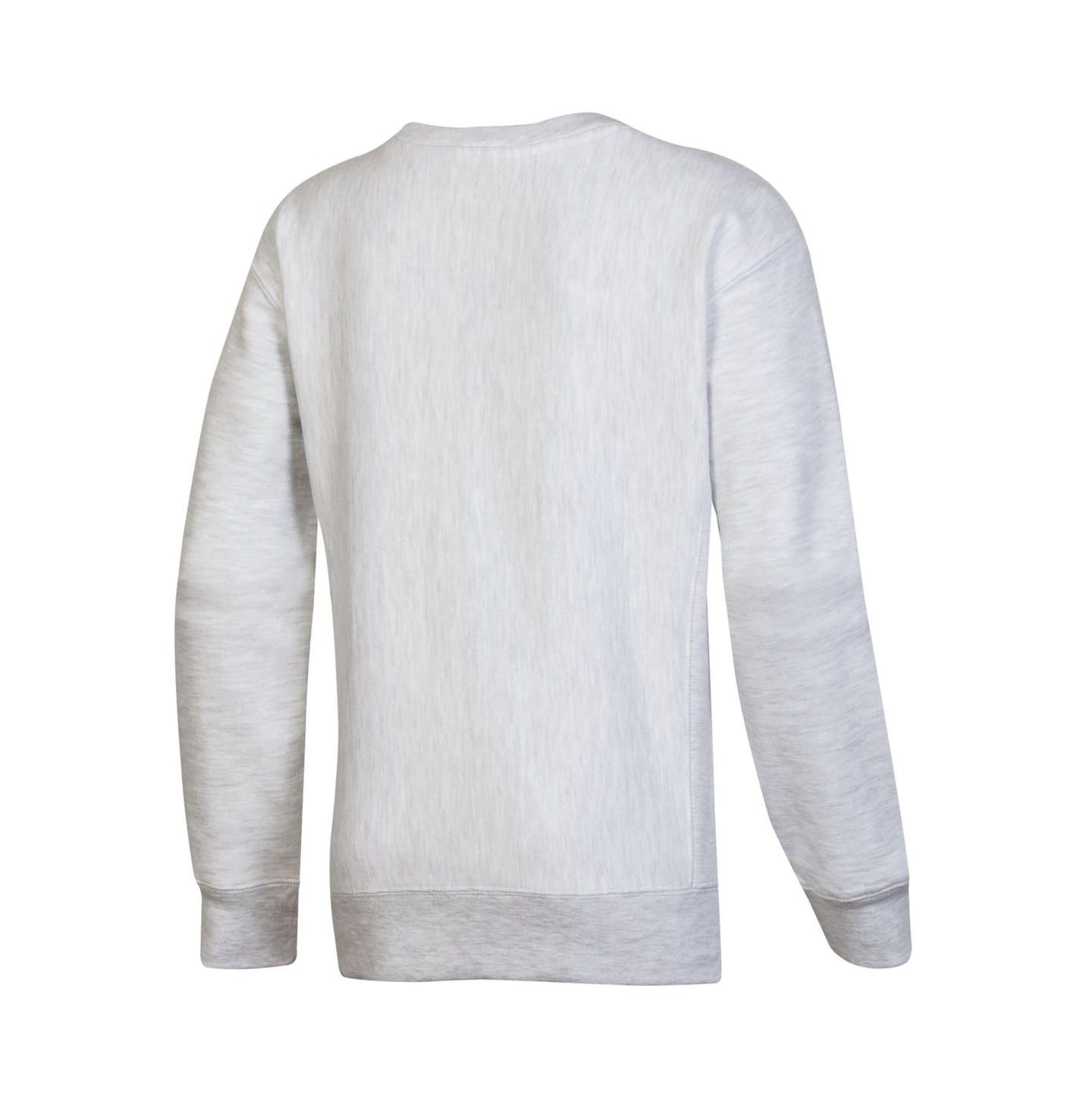 Толстовка Champion Heather Gray Michigan State Spartans Reverse Weave Pullover Sweatshirt для мальчиков — фото 4
