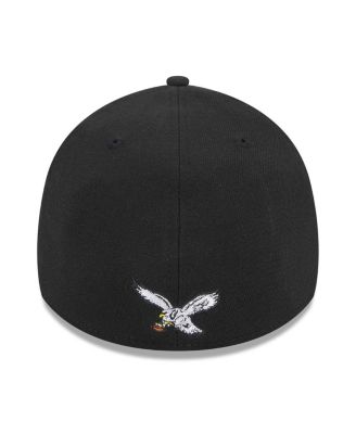 Men's Black Philadelphia Eagles City Originals 39THIRTY Flex Hat