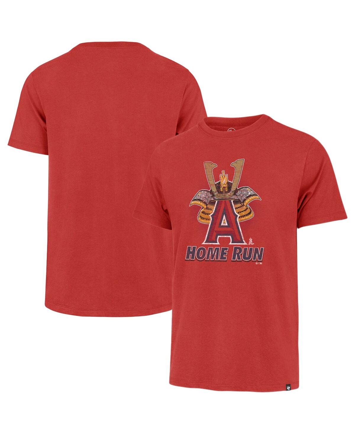 47 Brand Men's ' Red Los Angeles Angels Hr Celebration T-shirt