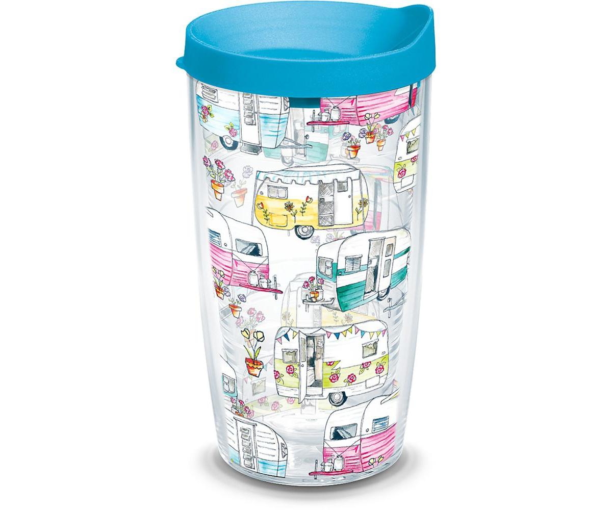 Tervis Tumbler Tervis Colorful Camper Made In Usa Double Walled Insulated Tumbler Travel Cup Keeps Drinks Cold & Ho In Open Miscellaneous